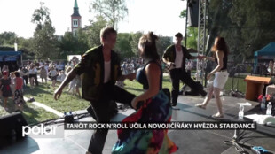 Tančit rock‘n’roll učila Novojičíňáky hvězda StarDance