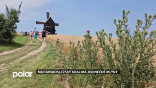 Moravskoslezský kraj disponuje jedinečnými mlýny