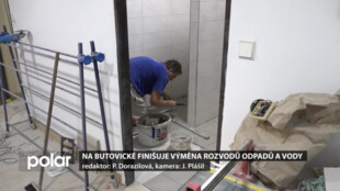Na Butovické finišuje výměna rozvodů odpadů a vody