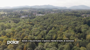 Nová cyklostezka v Bašce: první etapa je hotová