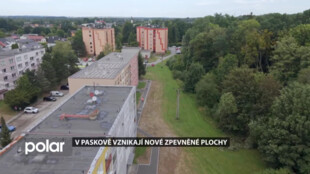 Na sídlišti v Paskově vznikají nové zpevněné plochy