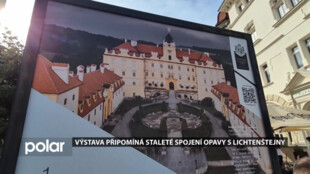 Výstava na Horním náměstí připomíná staleté spojení Opavy s Lichtenštejny
