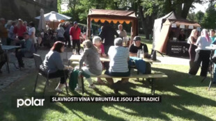 Slavnosti vína v Bruntále už mají svou tradici i velkou oblibu
