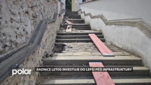Fulnecká radnice letos investuje do lepší pěší infrastruktury, opraví lávku i historické schodiště