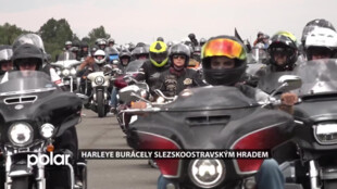 Harleye burácely hradem na Slezské. Prostřední míli připravil HOG Ostrava