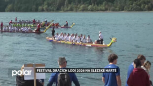 Počasí připravilo pořadatelům i účastníkům závodu dračích lodí na Slezské Hartě náročné i dramatické chvíle