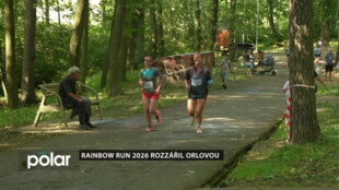 Rainbow Run 2026 rozzářil Orlovou