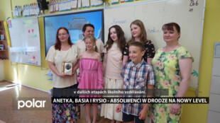 Anetka, Basia i Rysio - absolwenci w drodze na nowy level