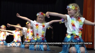 Stonavské děti během radovánek procestovaly svět tancem