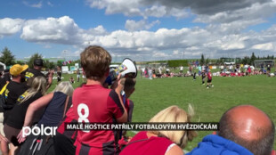 Malé Hoštice patřily fotbalovým hvězdičkám. Sjely se tady na tradiční Visegrad cup