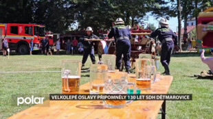 Velkolepé oslavy připomněly 130 let SDH Dětmarovice, nechyběly ukázky techniky ani zásahů