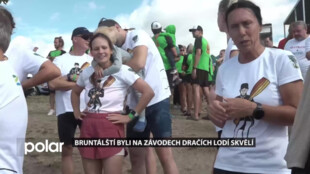 Bruntálští byli na závodech dračích lodí skvělí