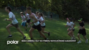 Běžci změřili síly ve výběhu novojičínské sjezdovky