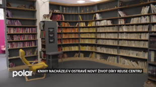 Knihy nacházejí v Ostravě nový život. Reuse centrum je nabízí za 10 kč