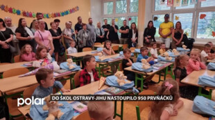 Do škol Ostravy-Jihu letos nastoupilo 950 prvňáčků