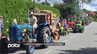 V Návsí ukončili letošní žně tradičními dožínkami