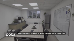 Armáda spásy v Opavě dokončila obnovu zázemí pro lidi v nouzi po ničivé povodni