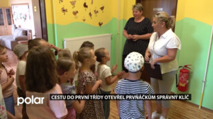 Cestu do první třídy otevřel prvňáčkům správný klíč