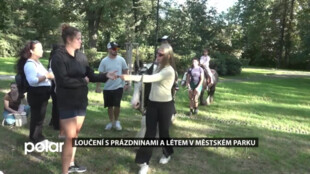 Loučení s prázdninami i s létem pozvalo děti i rodiče do městského parku