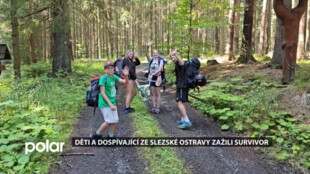 Z města do divočiny bez mobilu. Mládež ze Slezské Ostravy bojovala o přežití v Beskydech