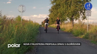 Nová cyklostezka propojila Opavu s Oldřišovem. Oproti původní je komfortnější a bezpečnější