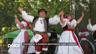 Folklorní festival Chodníčky k domovu roztančily opavské sady Svobody