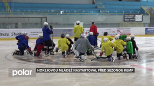 Hokejovou mládež nastartoval před sezonou kemp