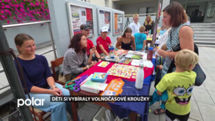Děti si na tradičním frýdlantském veletrhu vybíraly volnočasové kroužky