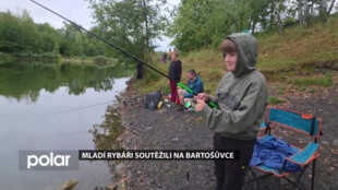 Mladí rybáři soutěžili na rybníku Bartošůvka
