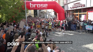 Ostravský maraton má rekord. Na start se postavilo přes 3 tisíce běžců