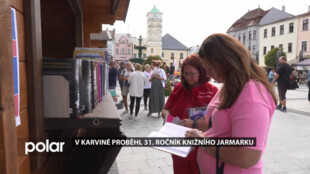 V Karviné proběhl 31. ročník Knižního jarmarku