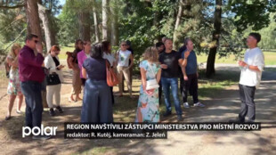 Region navštívili zástupci Ministerstva pro místní rozvoj