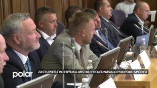 Podpora sportu byla hlavním tématem zastupitelstva Frýdku-Místku