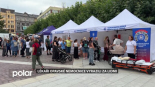 Opavská nemocnice vyrazila za lidmi. Na Horním náměstí uspořádala Den prevence