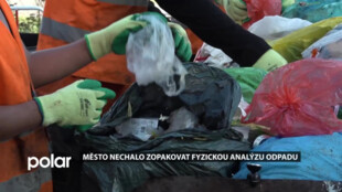 Město nechalo zopakovat fyzickou analýzu odpadu