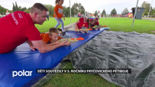 TJ Sokol Fryčovice pořádal pro děti 5. ročník pětiboje