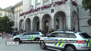 Ostrava přispívá na vybavení policii i hasičům. Kvalitní technika může zachraňovat životy