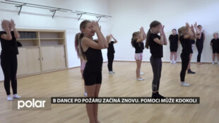 Taneční studio B Dance po požáru začíná znovu. Pomoci může kdokoli