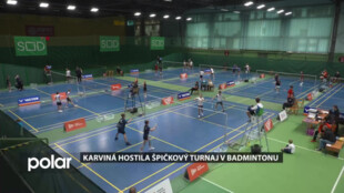 Karviná hostila špičkový turnaj v badmintonu mládeže