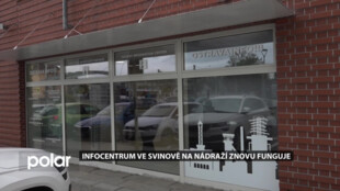 Infocentrum na nádraží ve Svinově znovu funguje. Uzavřela ho velká voda