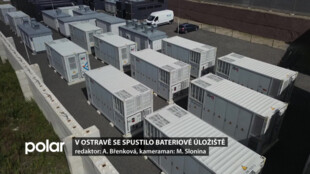 V Ostravě se spustilo jedno z největších bateriových úložišť v republice