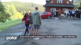 Adaptační kurz pomáhá nováčkům na Gymnáziu P. Tigrida zvládnout přechod do nového prostředí