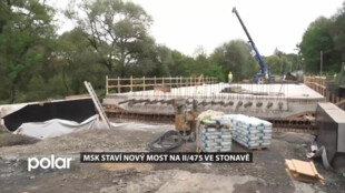 Moravskoslezský kraj staví nový most na II/457 ve Stonavě