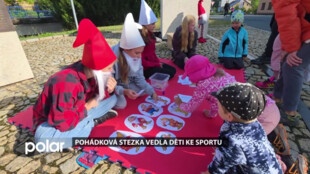 Pohádková stezka Palkovicemi vedla děti ke sportu