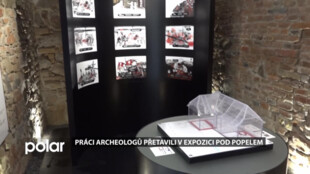 Práci archeologů přetavili v expozici Pod popelem