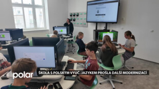 Škola s polským vyuč. jazykem v Horní Suché prošla další modernizací