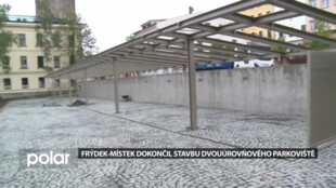 Nové parkoviště v centru Frýdku je pro řidiče zdarma