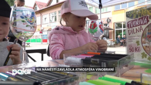 Na náměstí zavládla atmosféra vinobraní