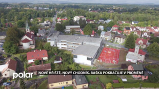 Nové hřiště, nový chodník. Baška pokračuje v proměně.
