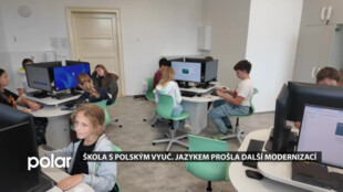 Nová učebna, lepší internet, zákaz mobilů. ZŠ v Horní Suché prošla modernizací